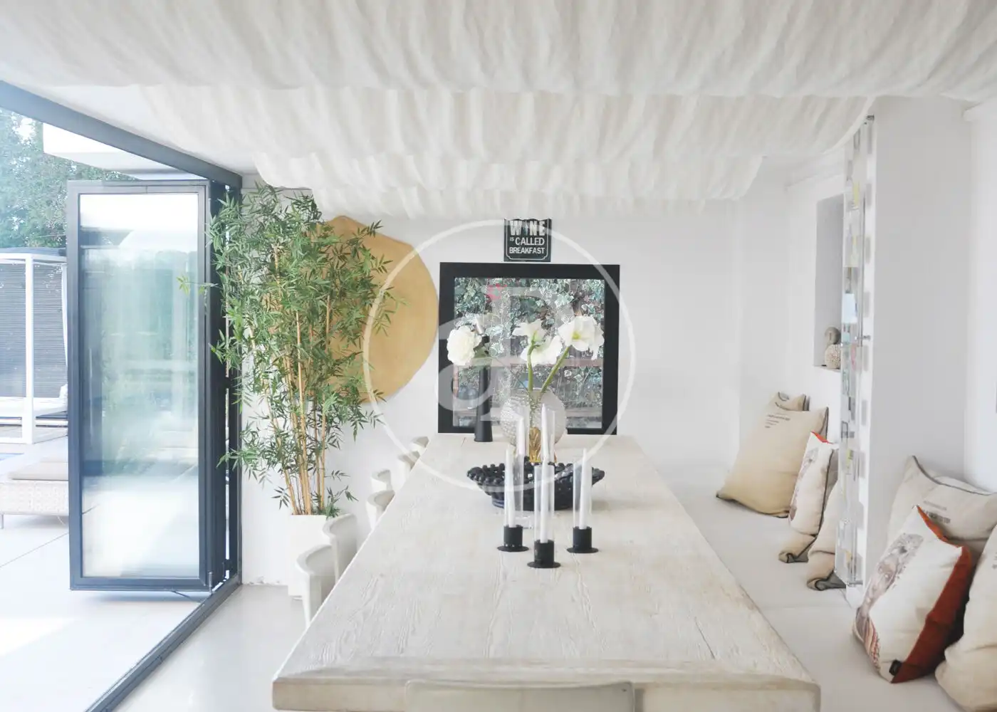 Living room of Houses for rent in  Palma de Mallorca  with Air Conditioner, Heating and Private garden