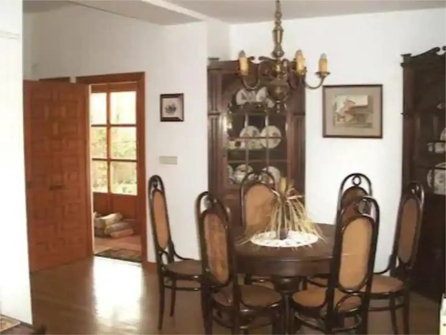 Comedor de Casa o chalet de alquiler en Jaca con Jardín privado, Amueblado y Balcón