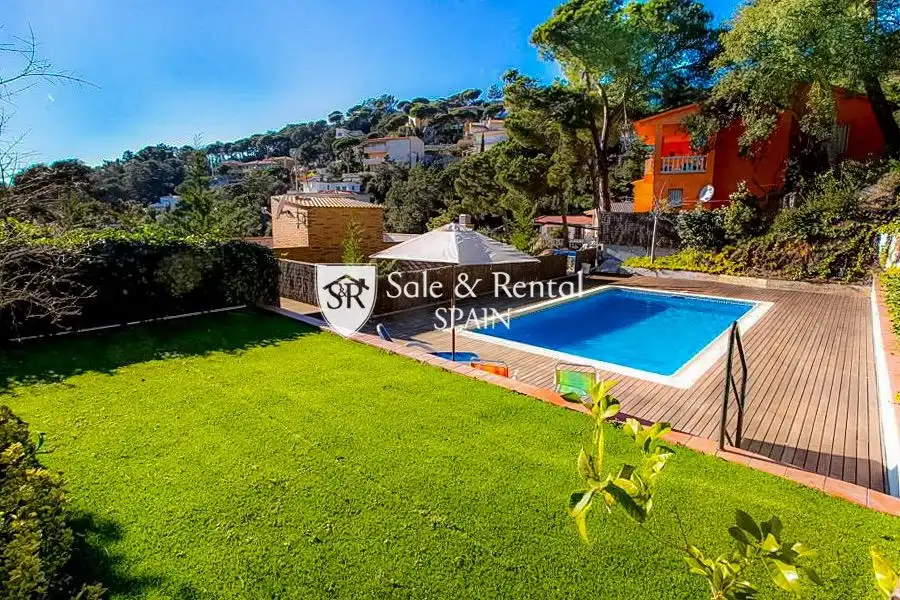 Jardí de Casa o xalet en venda en Lloret de Mar amb Aire condicionat, Calefacció i Jardí privat