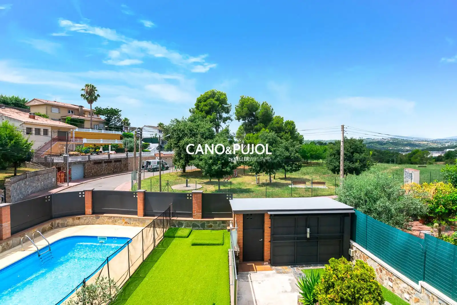 Jardín de Casa o chalet en venta en Terrassa con Aire acondicionado, Calefacción y Terraza