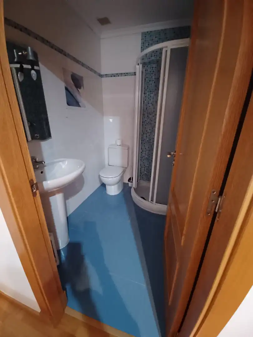 Bathroom of Duplexes for rent in Lugo  with Heating, Parquet flooring and Furnished