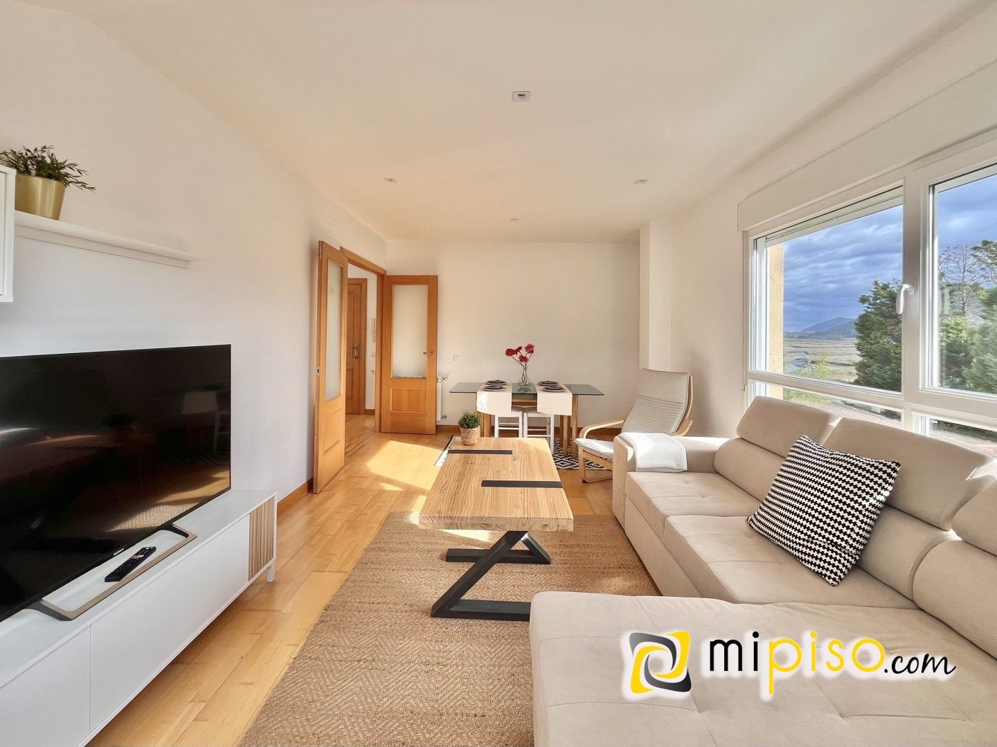 Sala de estar de Piso en venta en Molledo con Calefacción