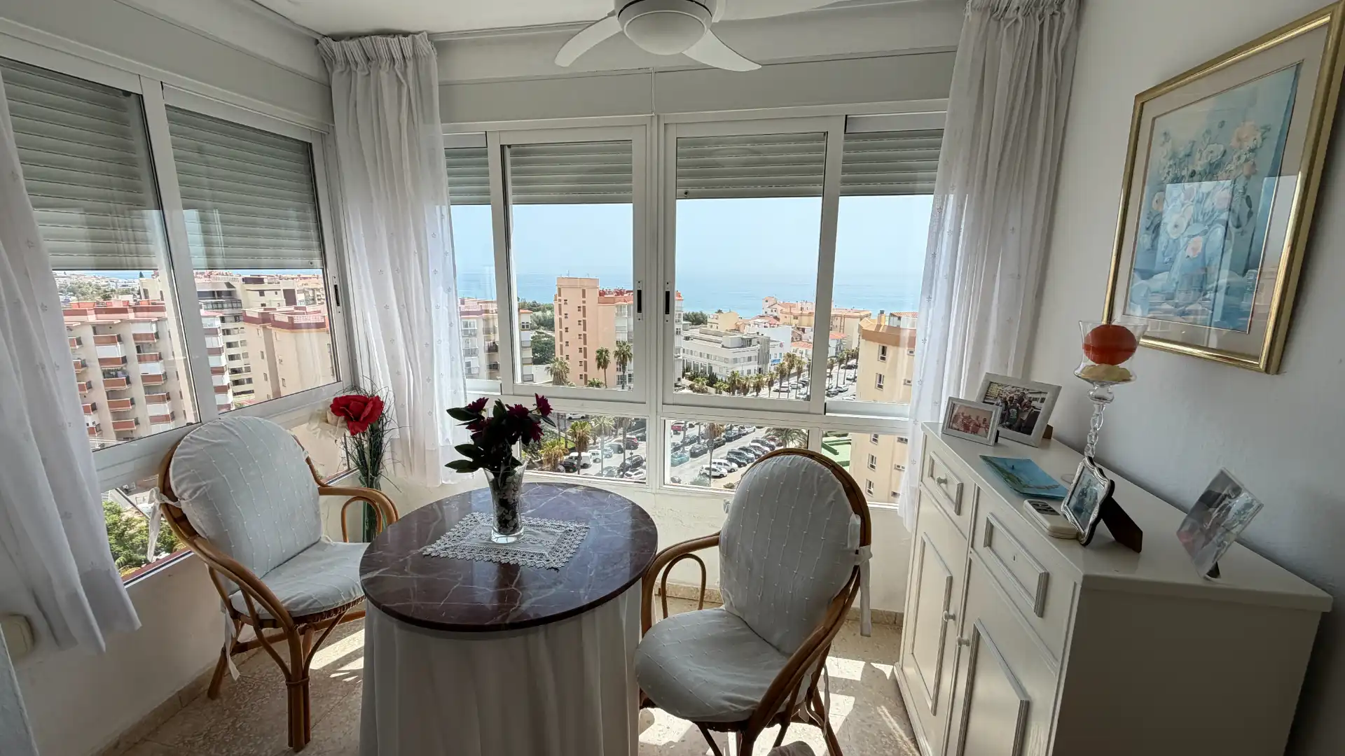 Esszimmer von Wohnung zum Verkauf in Torrox mit Möbliert, Ofen und Waschmaschine