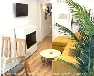 Sala d'estar de Apartament de lloguer en Salamanca Capital amb Terrassa i Balcó