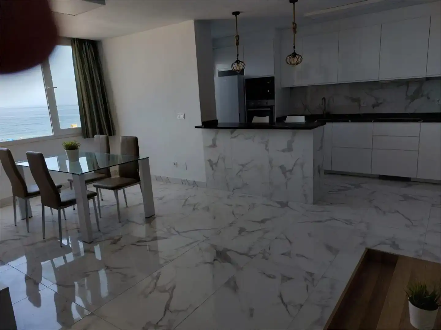 Cocina de Piso de alquiler en San Luis de Sabinillas