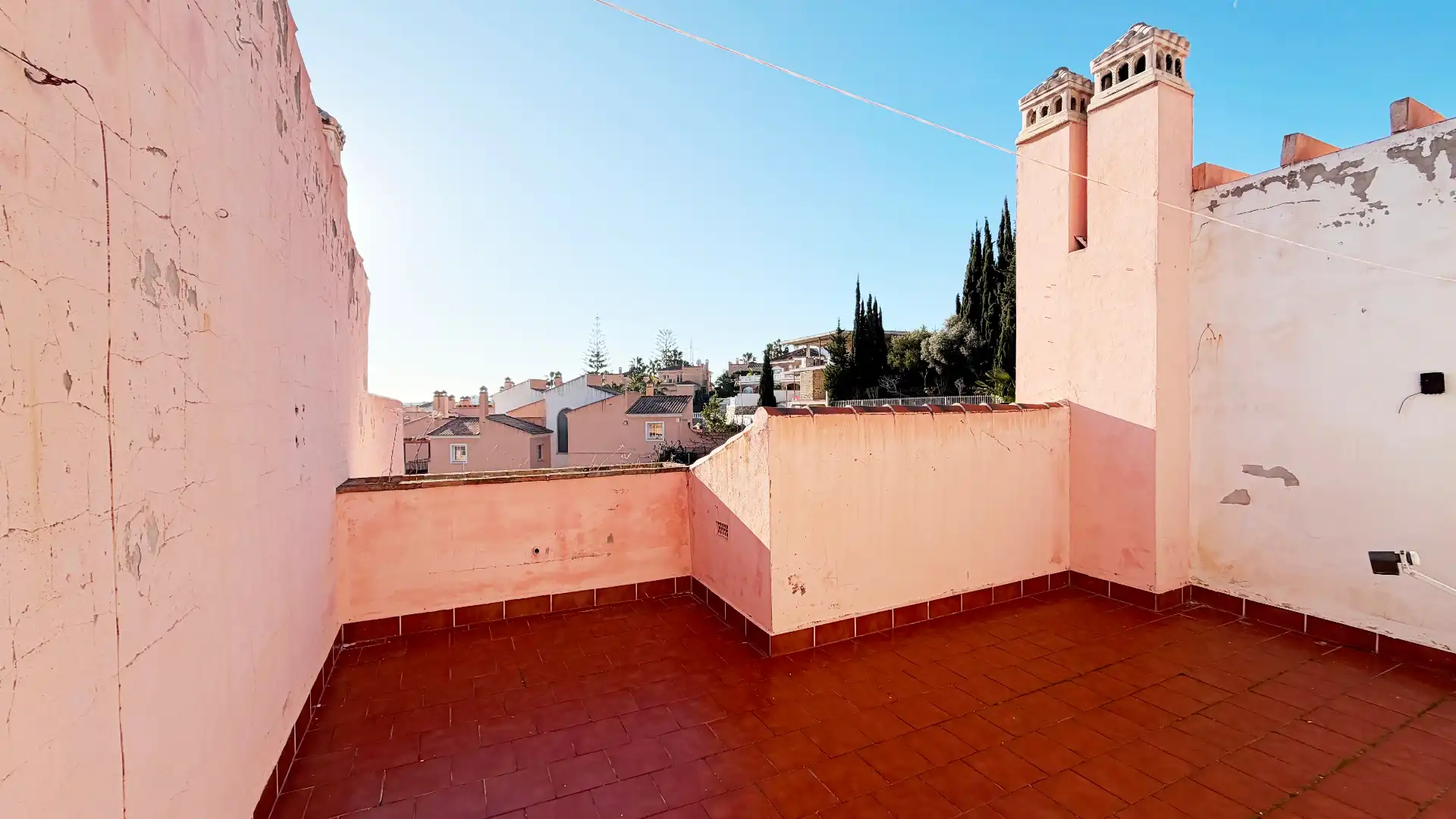 Exterior view of Detached homes for sale in Mijas  with Private garden, Terrace and Balcony