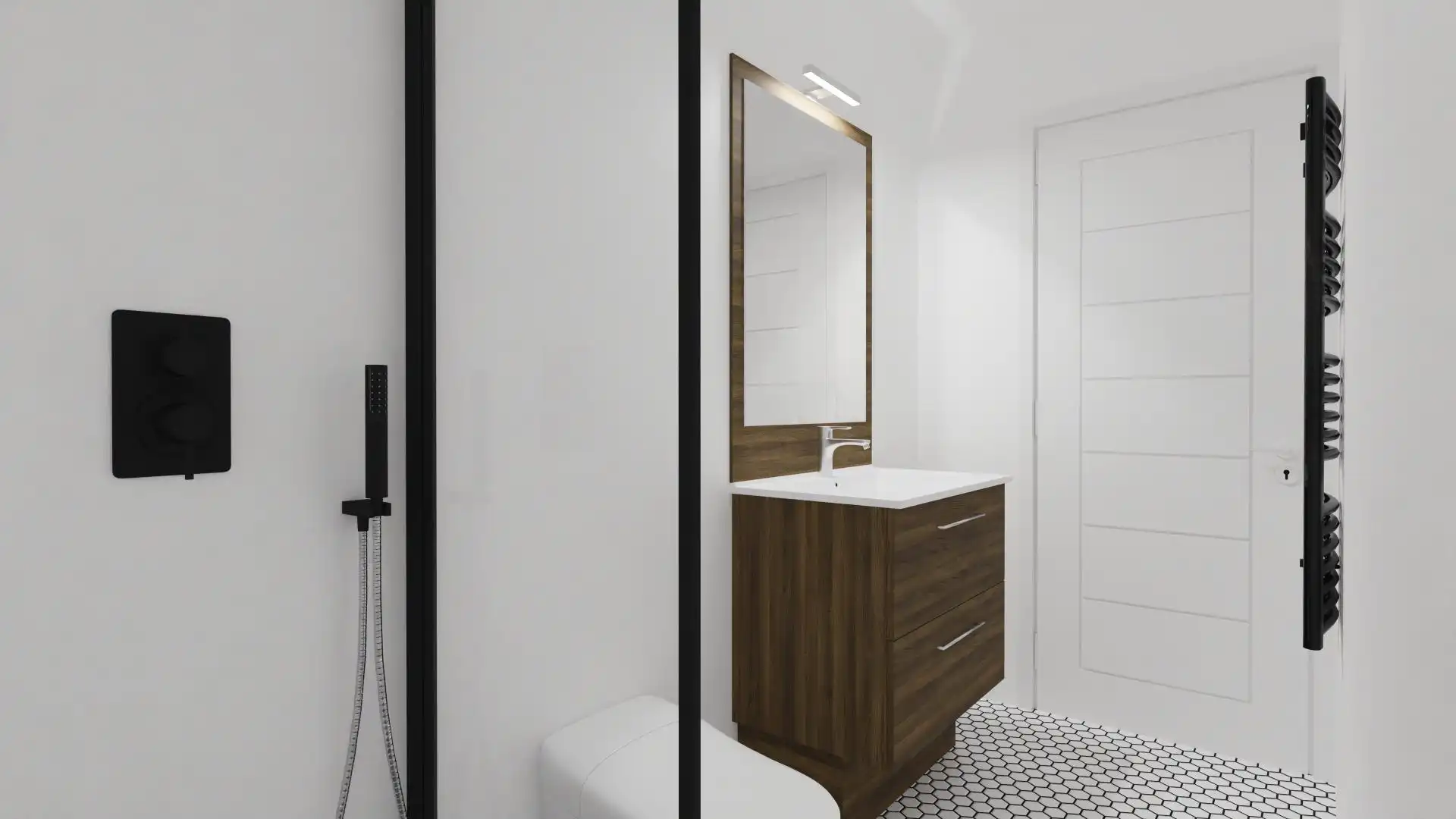Baño de Casa o chalet en venta en Figueruelas con Aire acondicionado, Calefacción y Jardín privado