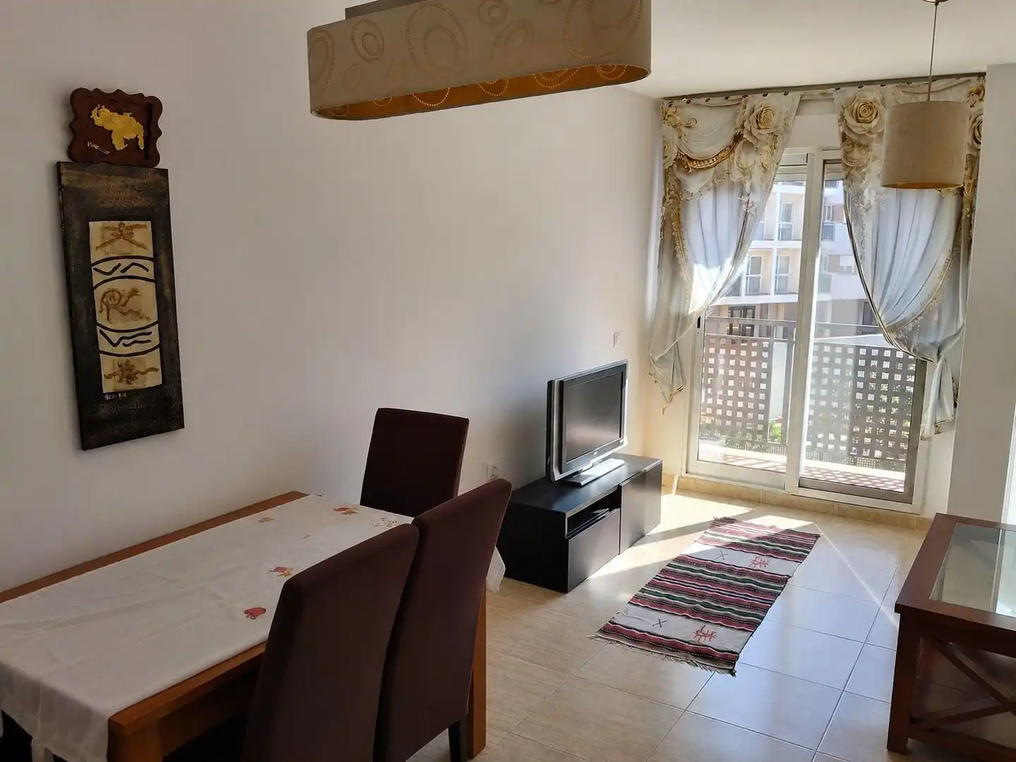 Living room of Flat for sale in Cartagena  with Terrace, Balcony and Community pool