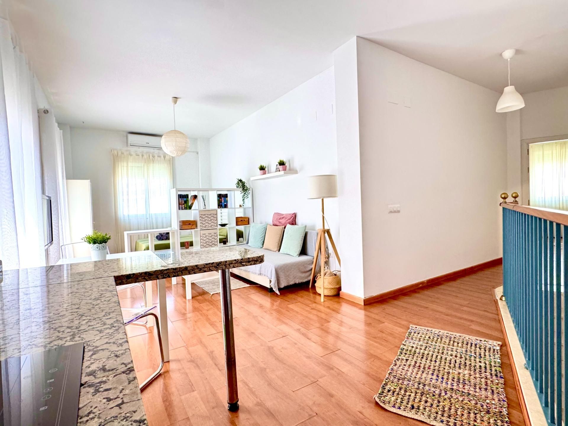 Wohnzimmer von Wohnung zum verkauf in Espartinas mit Klimaanlage