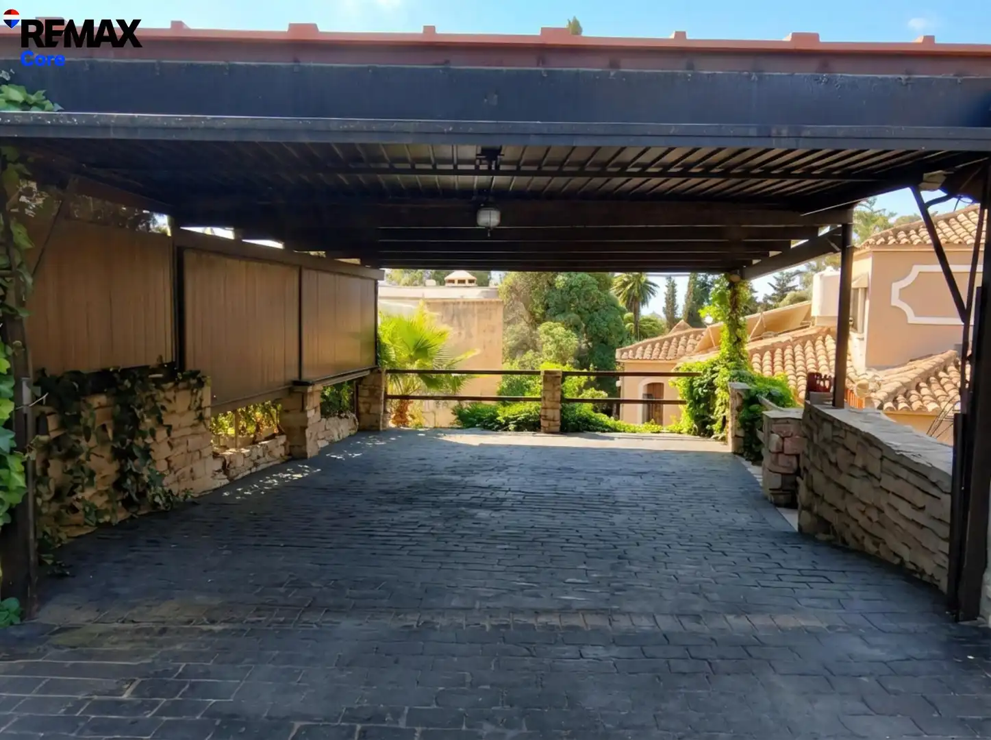 Parking of Houses for sale in Marbella  with Private garden, Terrace and Swimming Pool