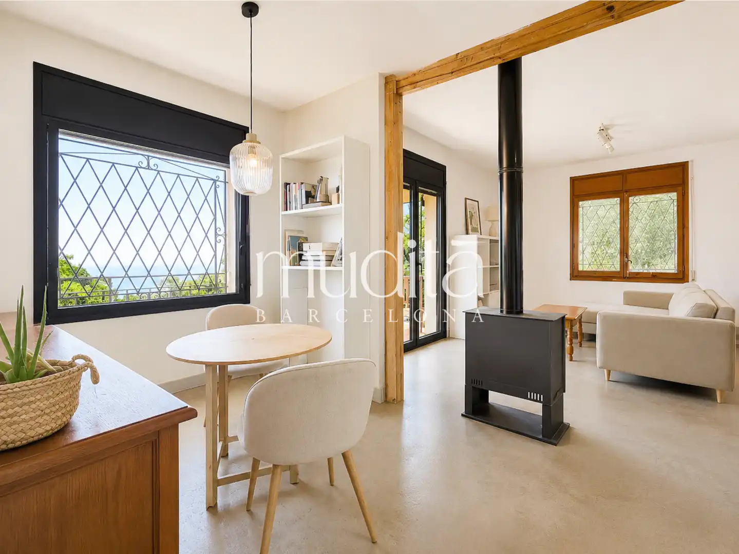 Living room of Houses for sale in Pineda de Mar  with Terrace, Storage room and Balcony