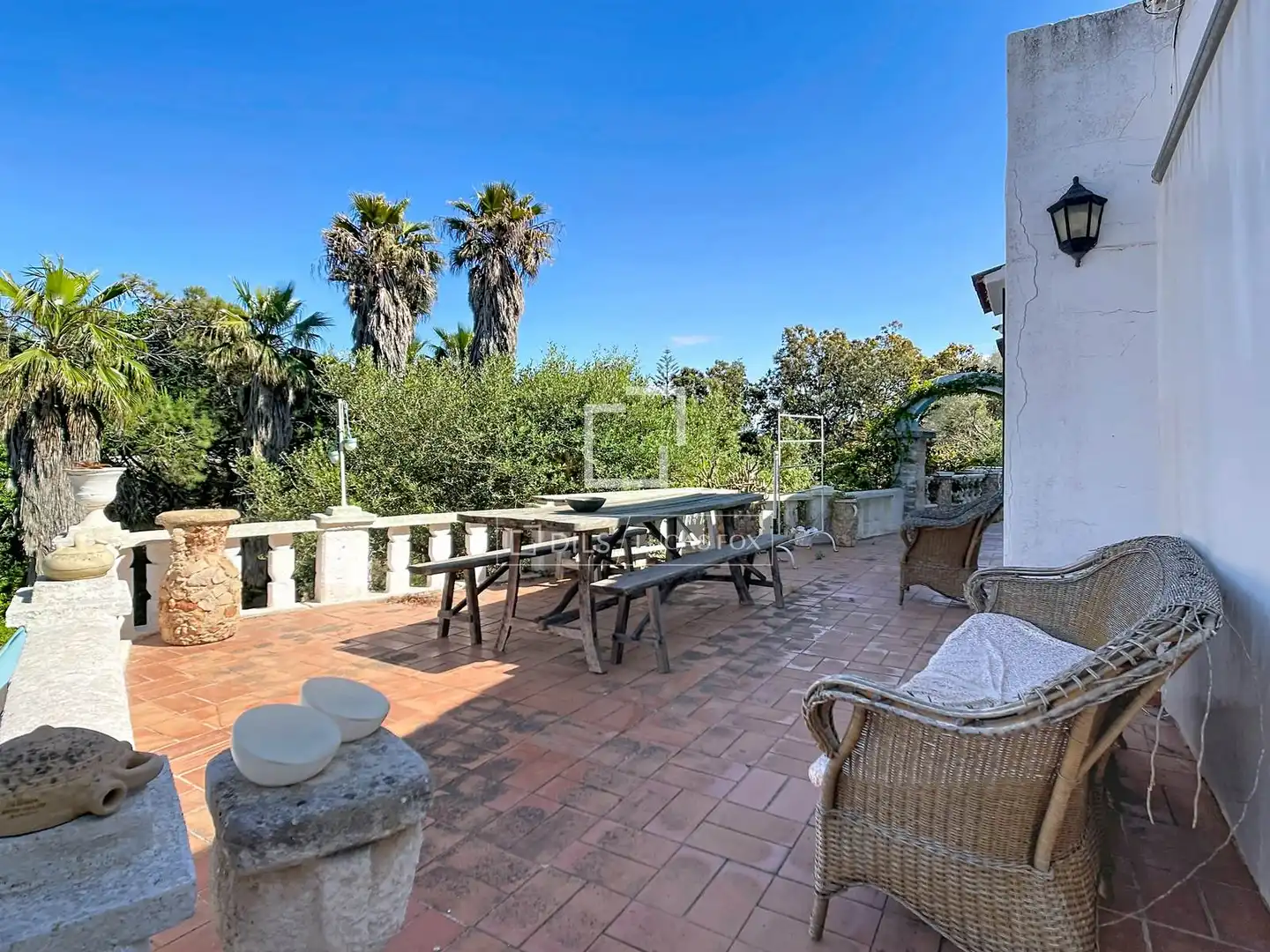 Terrassa de Finca rústica en venda en Ciutadella de Menorca amb Aire condicionat, Jardí privat i Terrassa