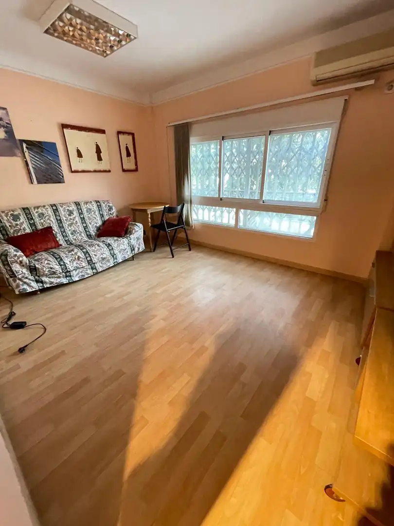 Sala de estar de Piso de alquiler en Alicante / Alacant con Aire acondicionado, Amueblado y Balcón