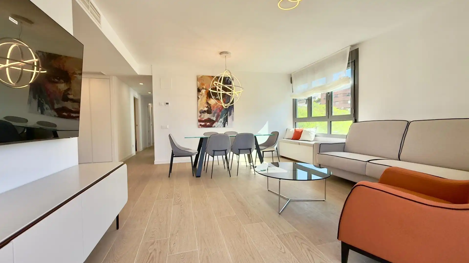 Living room of Apartments for sale in Alicante / Alacant  with Air Conditioner, Terrace and Storage room