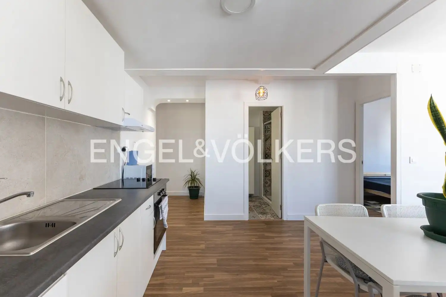 Kitchen of Flat for rent in Sagunto / Sagunt  with Air Conditioner, Heating and Parquet flooring