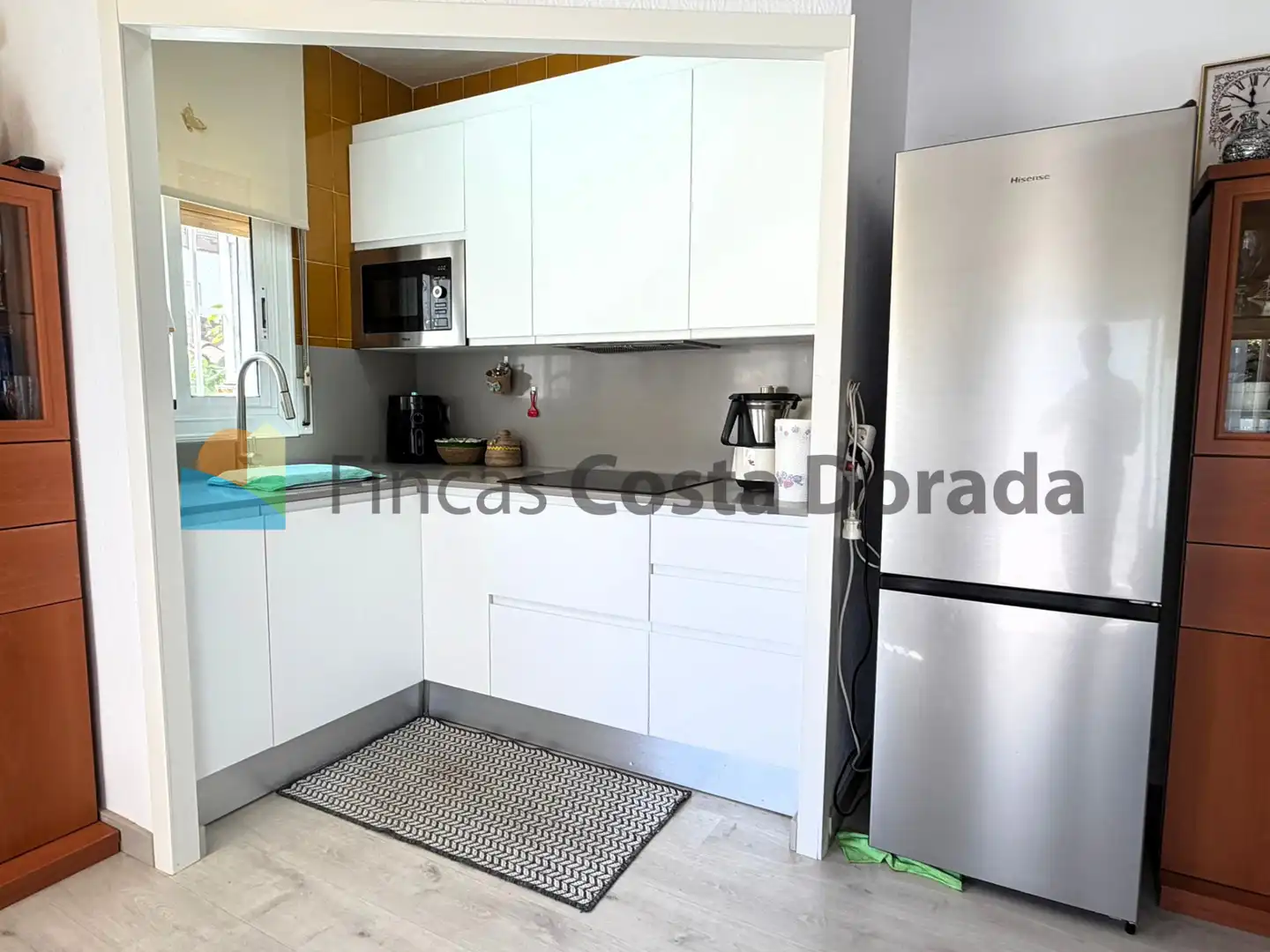 Cocina de Apartamento en venta en Cubelles con Aire acondicionado, Jardín privado y Parquet