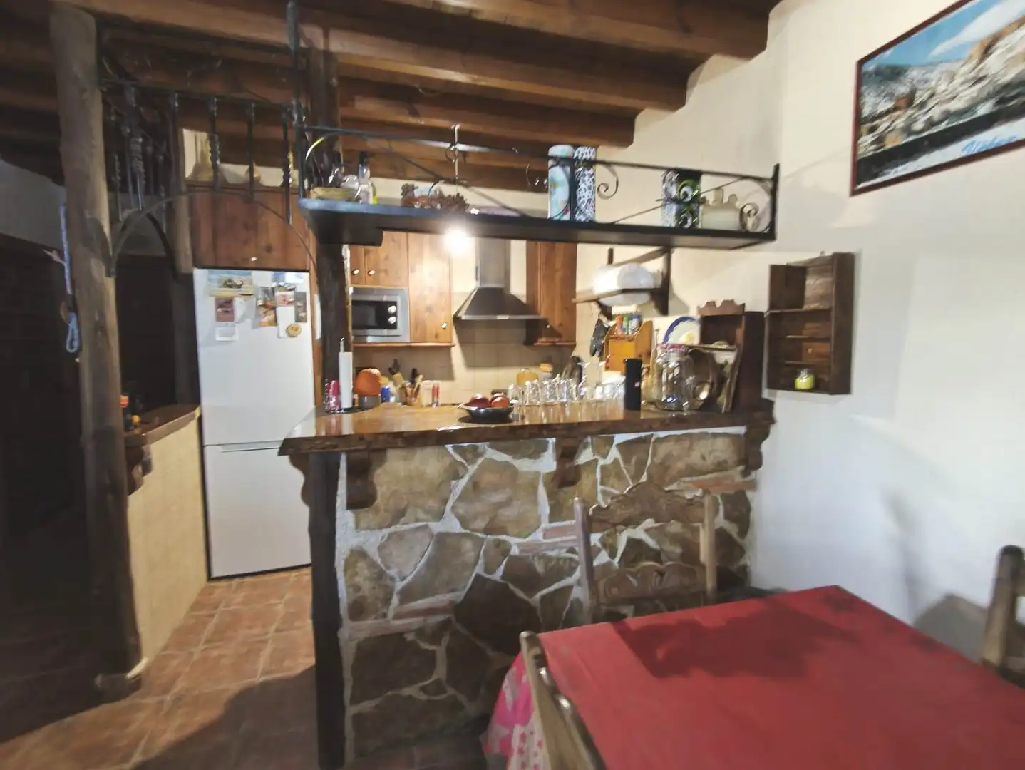 Cocina de Finca rústica en venta en Vélez-Blanco con Aire acondicionado, Calefacción y Jardín privado