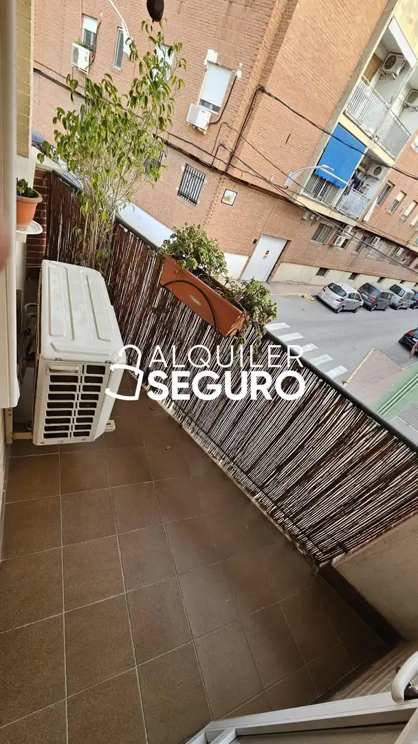 Terrasse von Wohnung zur Miete in Lorquí mit Klimaanlage, Heizung und Möbliert