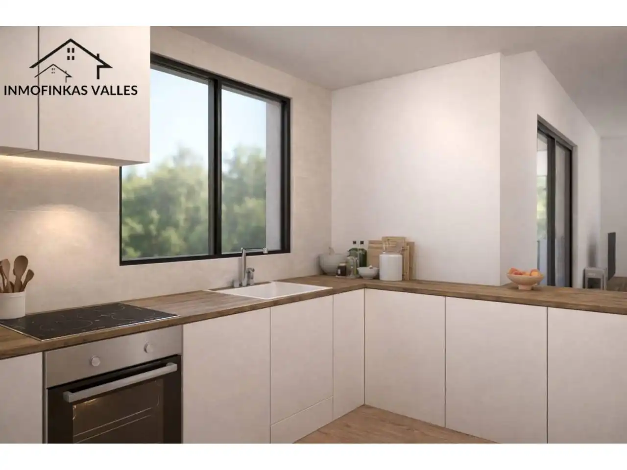 Cocina de Casa o chalet en venta en Santa Eulàlia de Ronçana con Aire acondicionado, Calefacción y Jardín privado