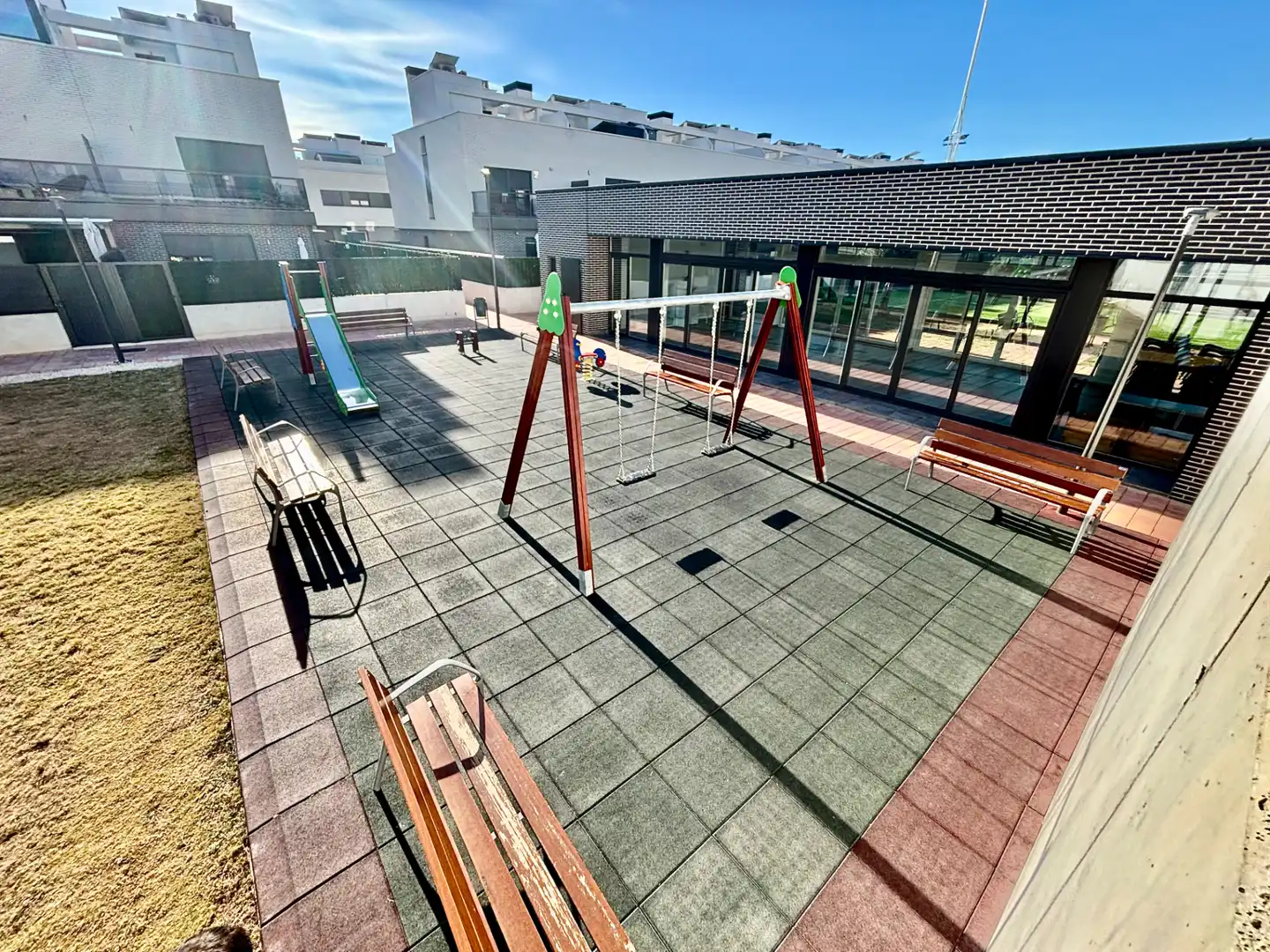 Terrassa de Casa adosada en venda en Mutxamel amb Aire condicionat, Calefacció i Jardí privat