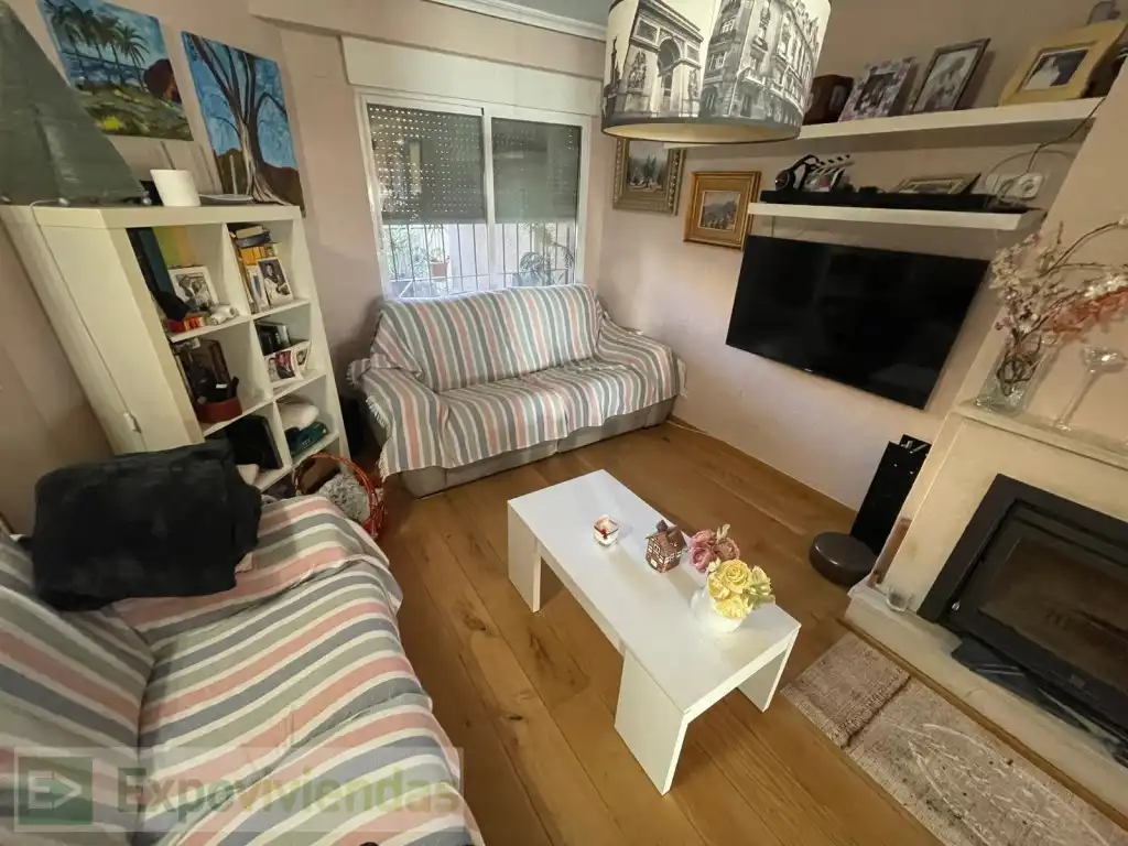 Sala de estar de Casa adosada en venta en Murcia