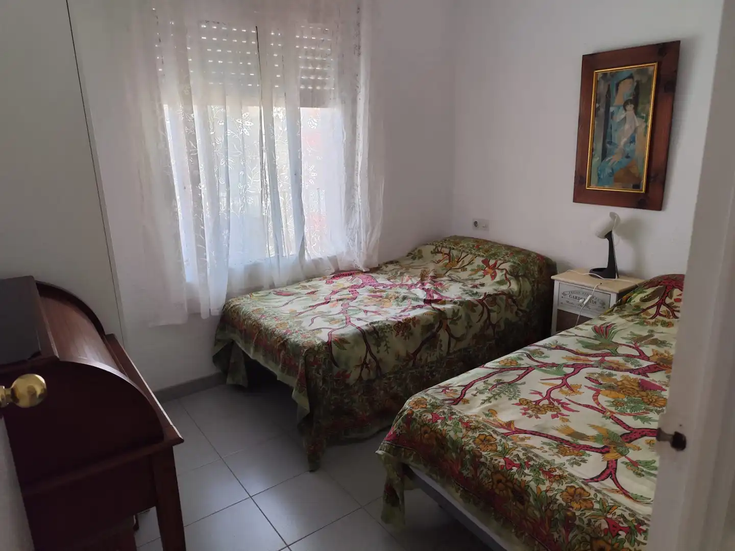 Bedroom of Flat for rent in Calonge i Sant Antoni  with Air Conditioner, Heating and Furnished