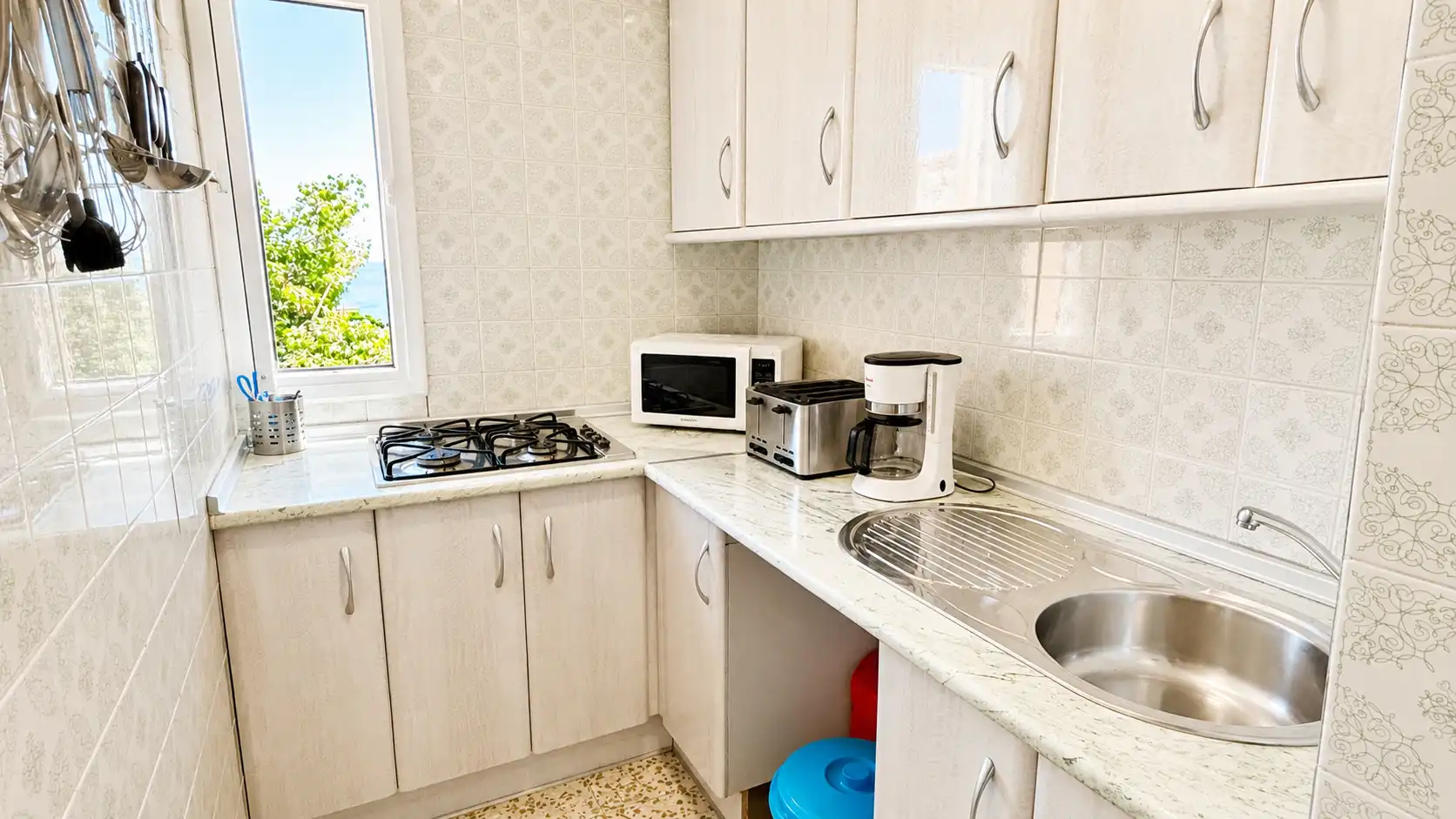 Kitchen of Apartments for sale in Benalmádena  with Air Conditioner, Heating and Terrace