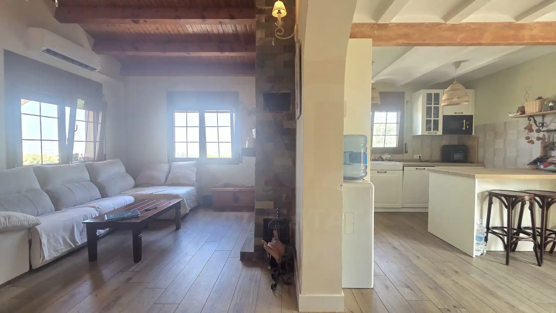 Living room of Houses for sale in Castellet i la Gornal  with Air Conditioner, Heating and Terrace