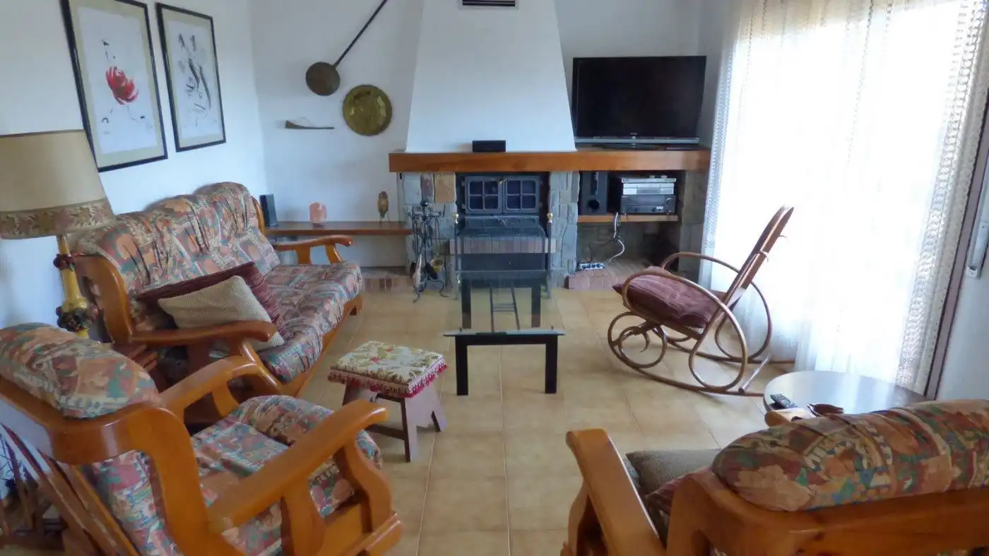 Sala de estar de Casa o chalet en venta en Castellcir con Calefacción, Terraza y Trastero