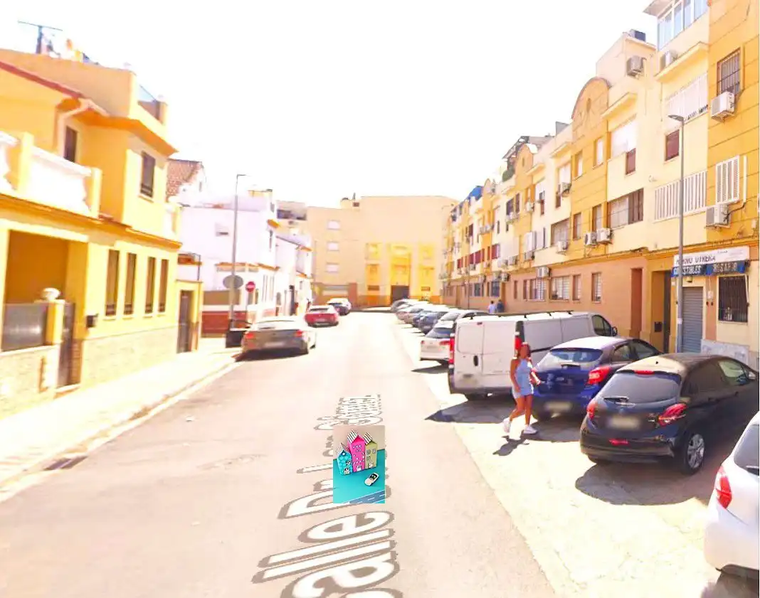 Vista exterior de Pis en venda en Dos Hermanas amb Aire condicionat, Calefacció i Terrassa