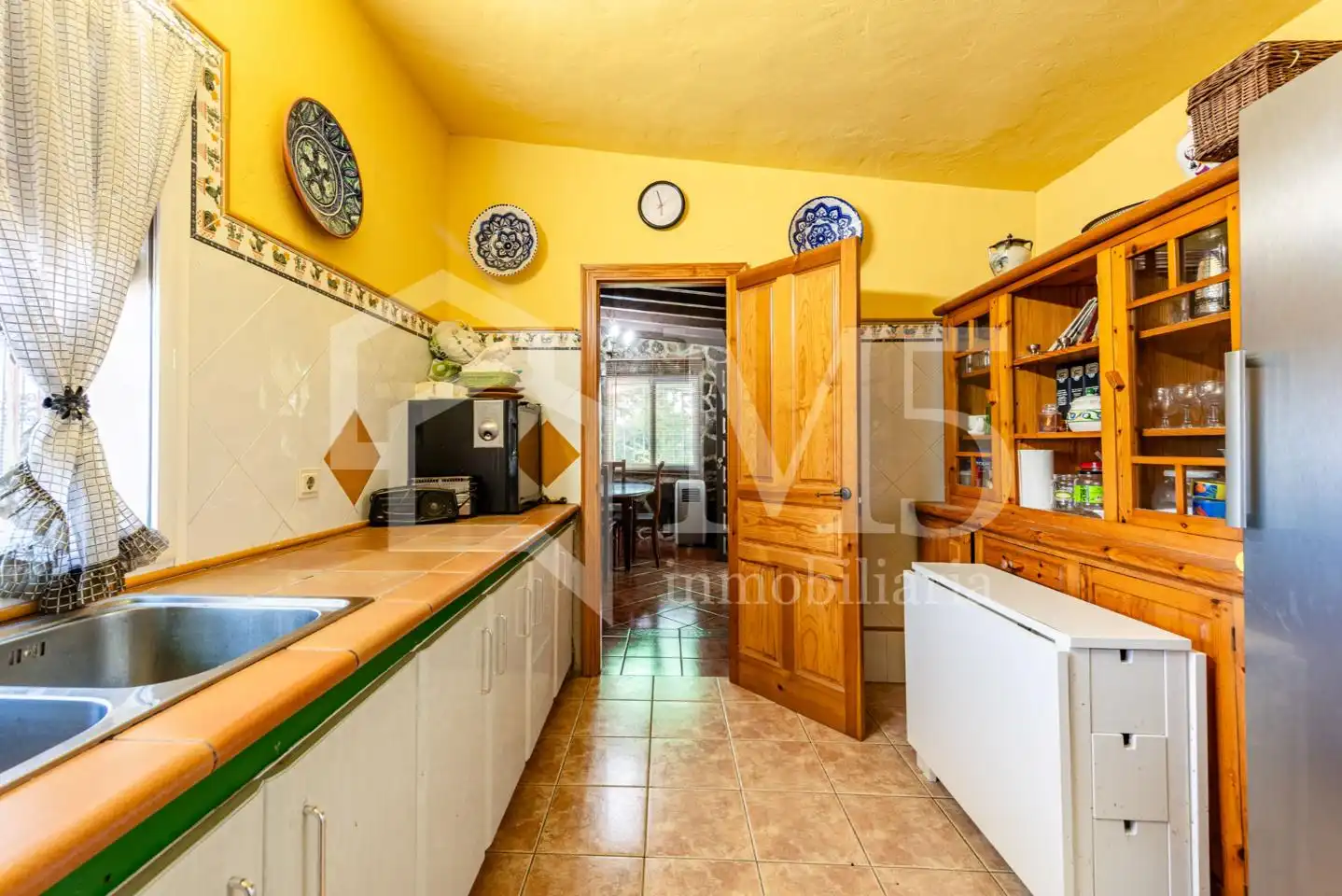 Cocina de Finca rústica en venta en Rincón de la Victoria con Aire acondicionado, Jardín privado y Terraza