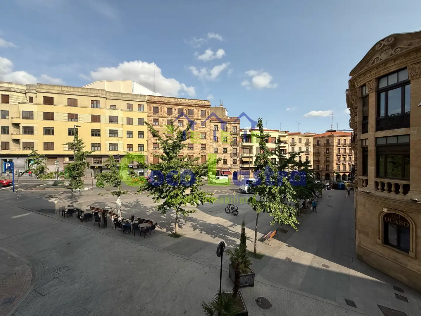 Exterior view of Flat for rent in Salamanca  with Heating, Furnished and Oven