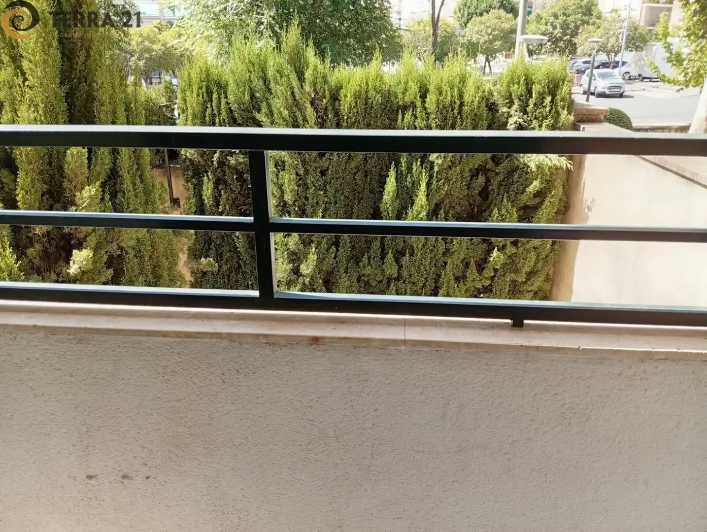 Balcony of Flat for rent in Jaén  with Air Conditioner and Community pool