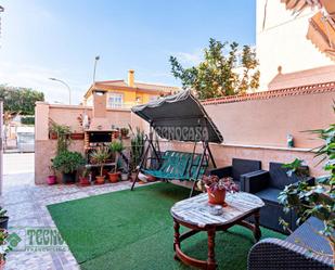 Terrace of Single-family semi-detached for sale in Roquetas de Mar  with Air Conditioner and Furnished