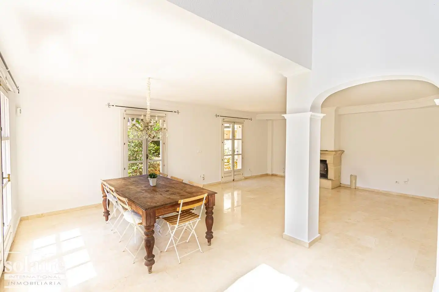 Comedor de Casa o chalet en venta en Finestrat con Aire acondicionado, Jardín privado y Terraza