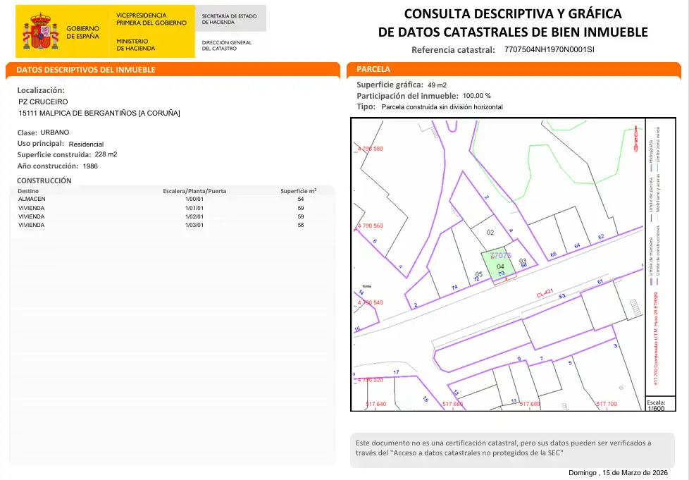 Adossat en venda a Malpica de Bergantiños, imagen 16