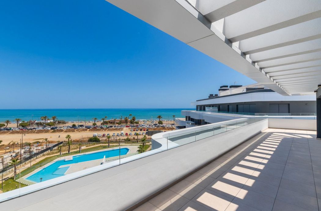 Terrasse von Dachboden zum Verkauf in Torremolinos mit Klimaanlage, Terrasse und Abstellraum