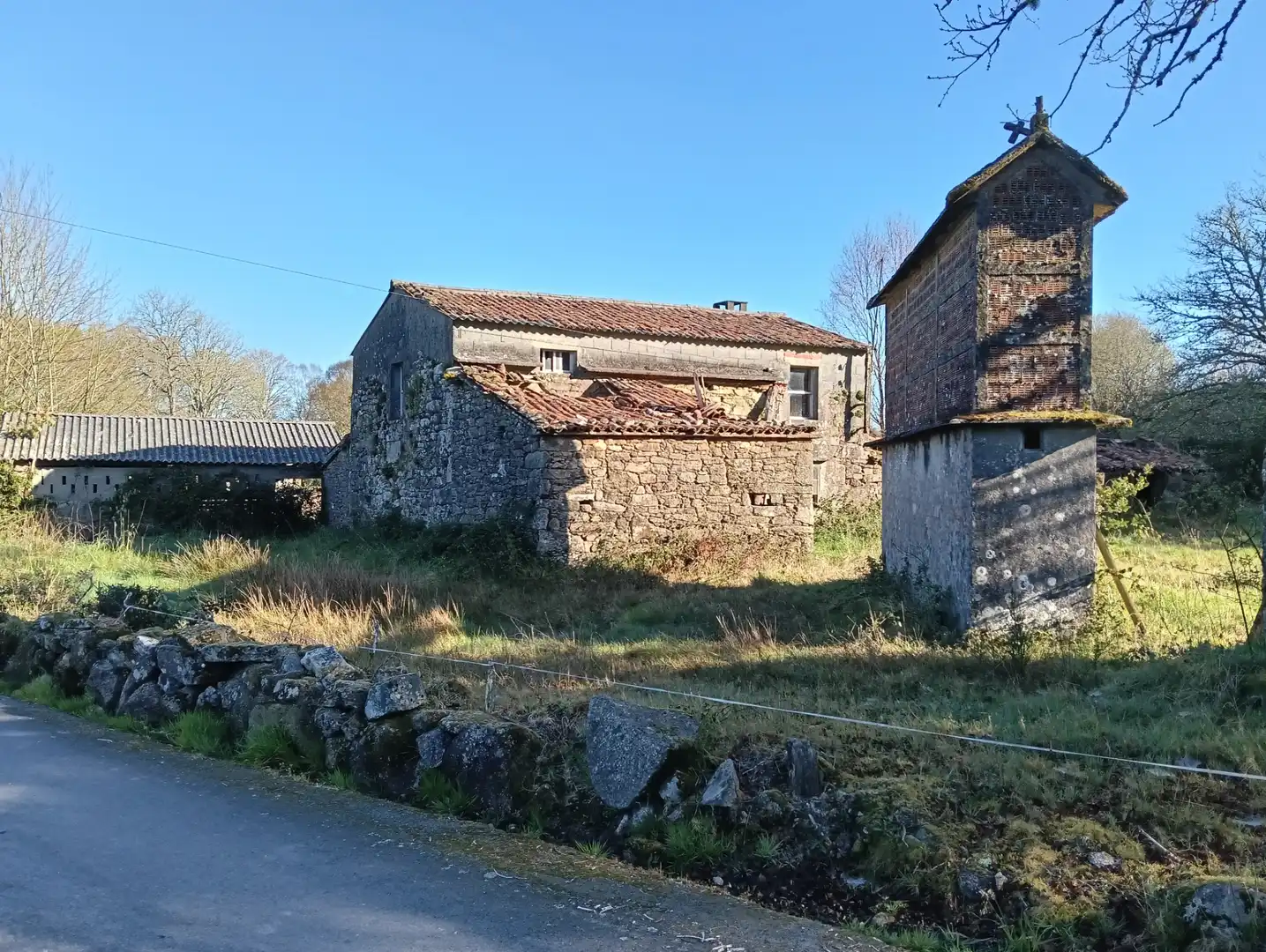 Vista exterior de Casa o chalet en venta en Oza dos Ríos con Jardín privado y Trastero