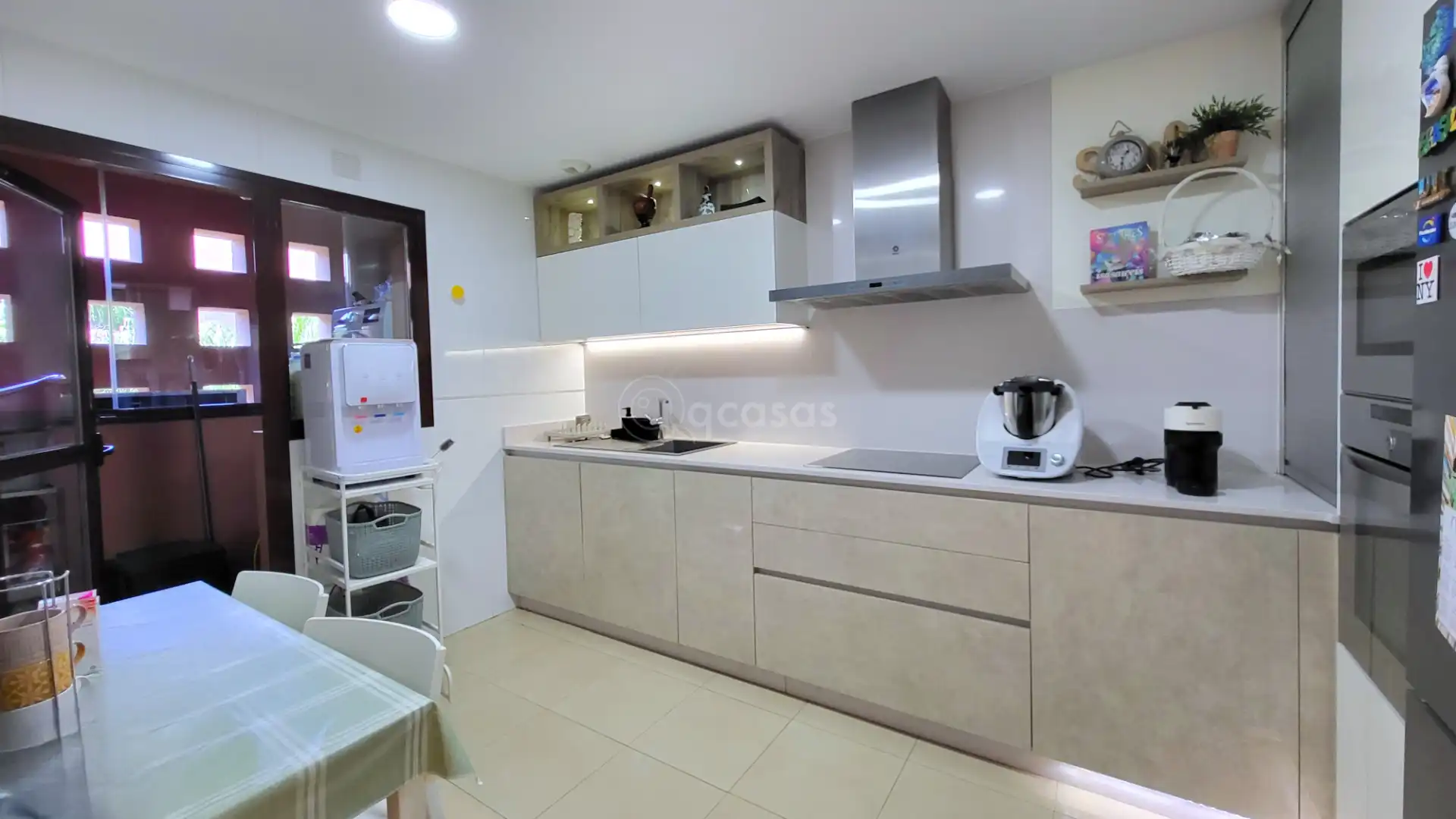 Kitchen of Flat for sale in Benalmádena  with Air Conditioner, Terrace and Furnished