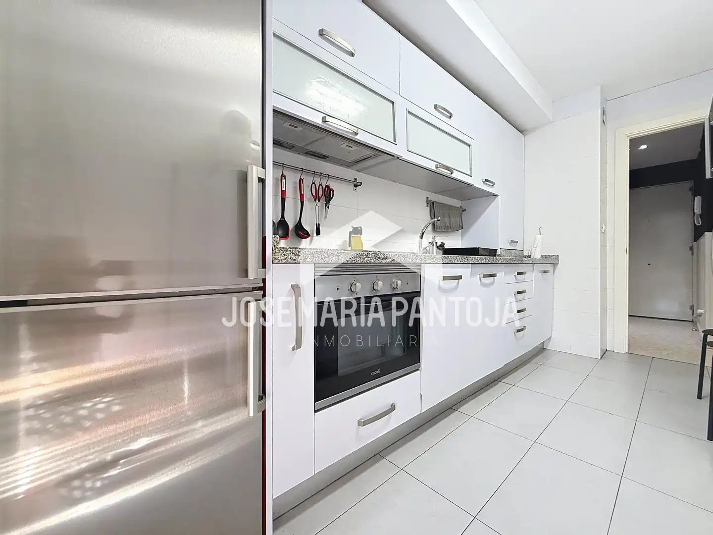 Cocina de Piso en venta en Jerez de la Frontera con Aire acondicionado, Jardín privado y Trastero
