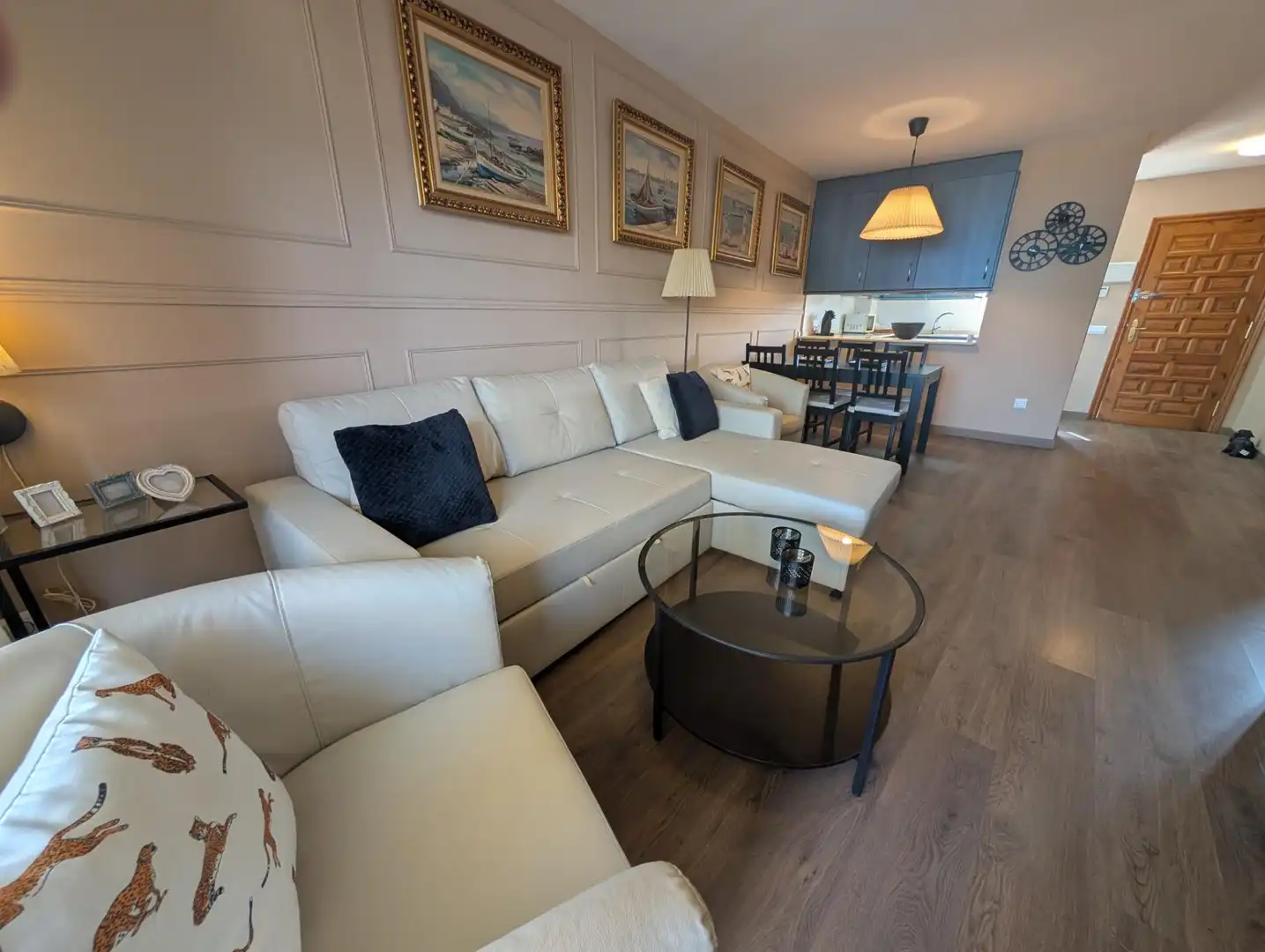 Sala d'estar de Àtic en venda en Alcanar amb Parquet