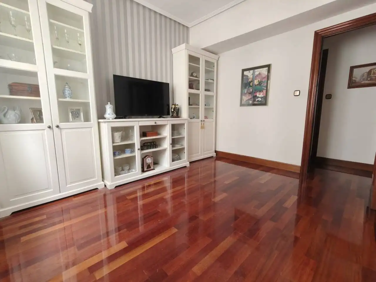 Sala de estar de Piso en venta en Bilbao  con Calefacción