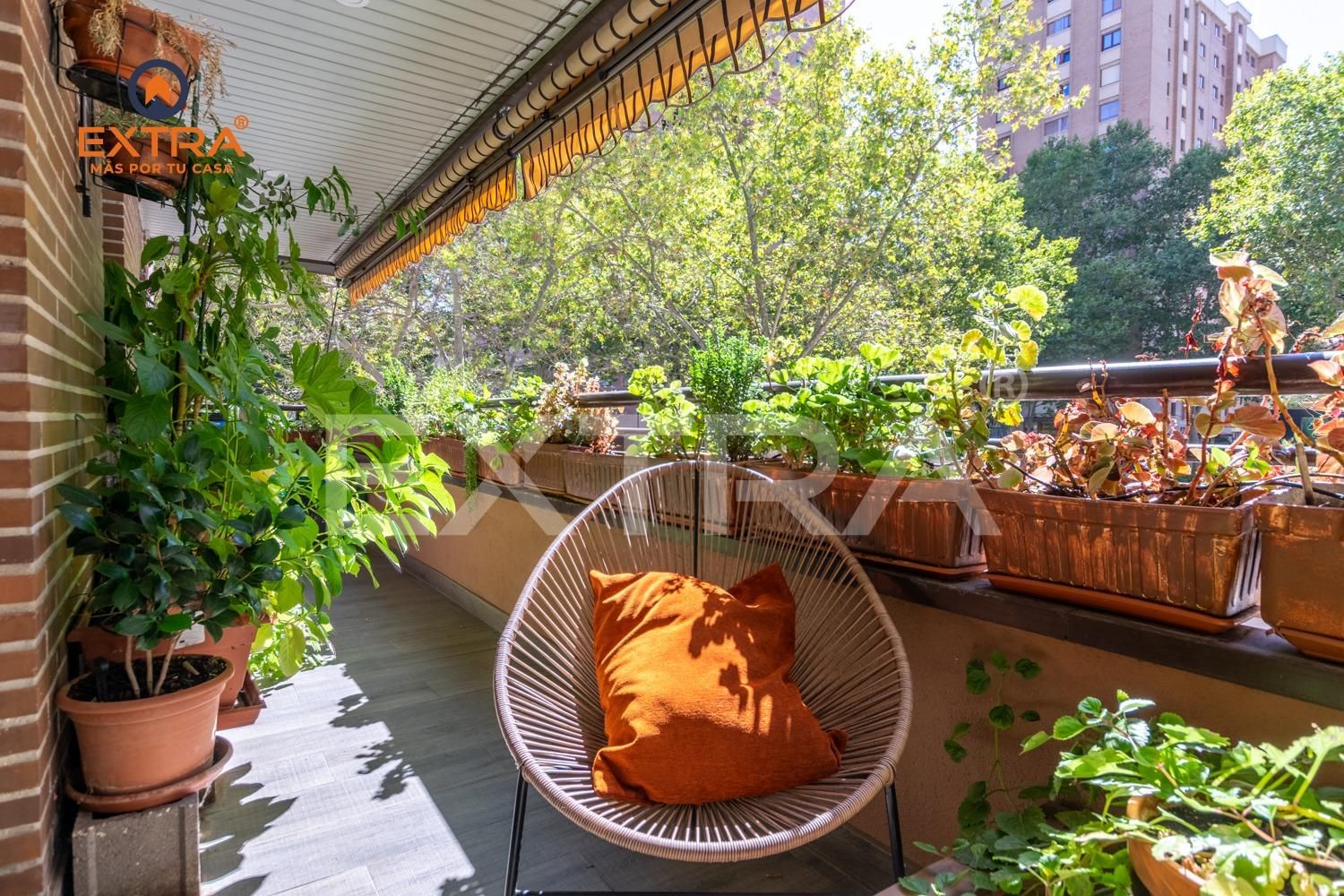 Terrassa de Pis en venda en  Madrid Capital amb Calefacció, Jardí privat i Terrassa