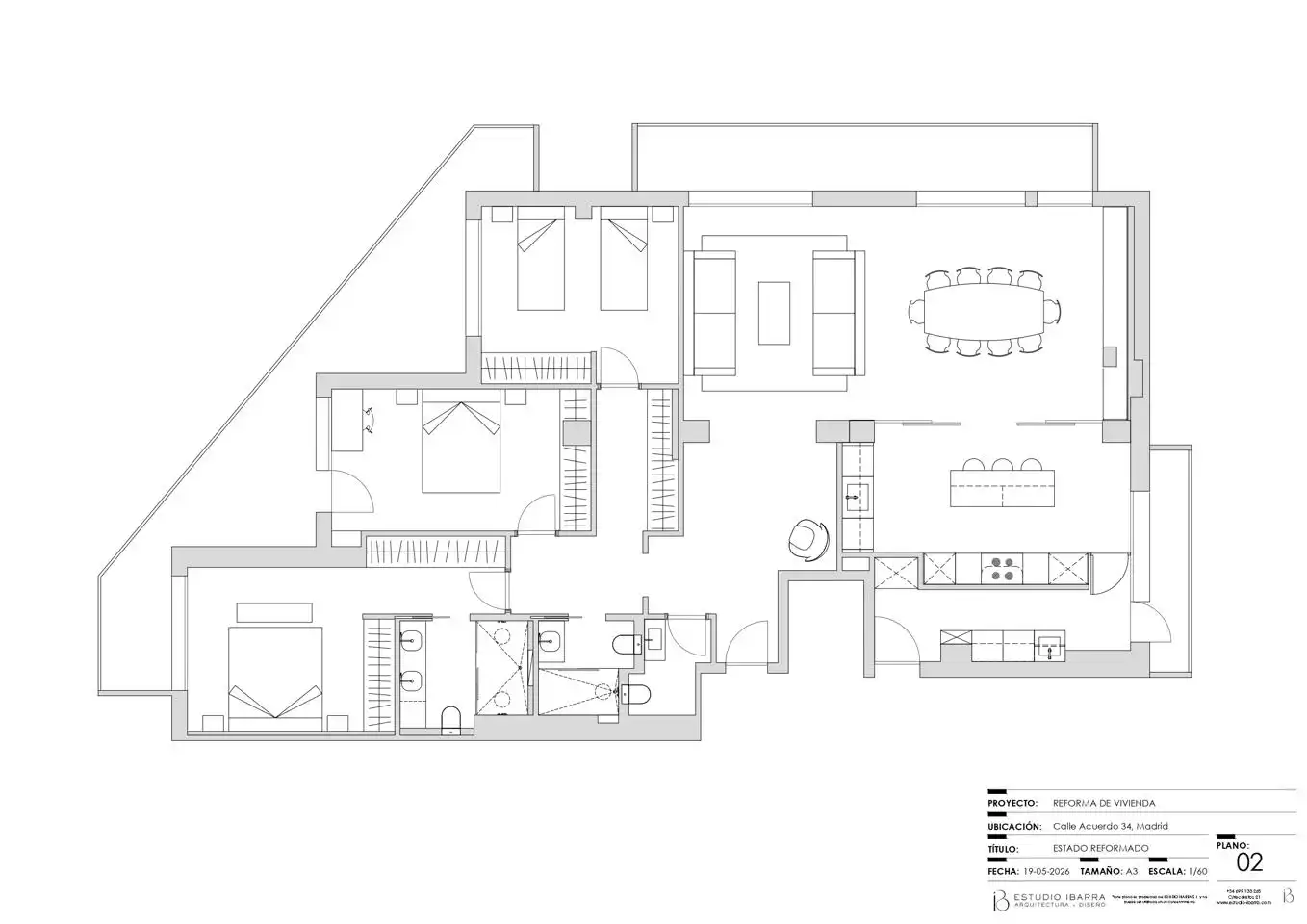 Wohnung mit Terrasse zum Verkauf in Calle del Acuerdo, imagen 70