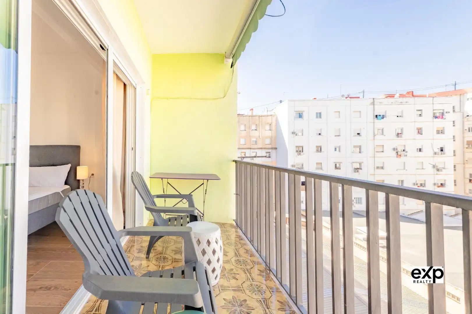 Terrassa de Apartament de lloguer en Valencia amb Aire condicionat, Calefacció i Terrassa