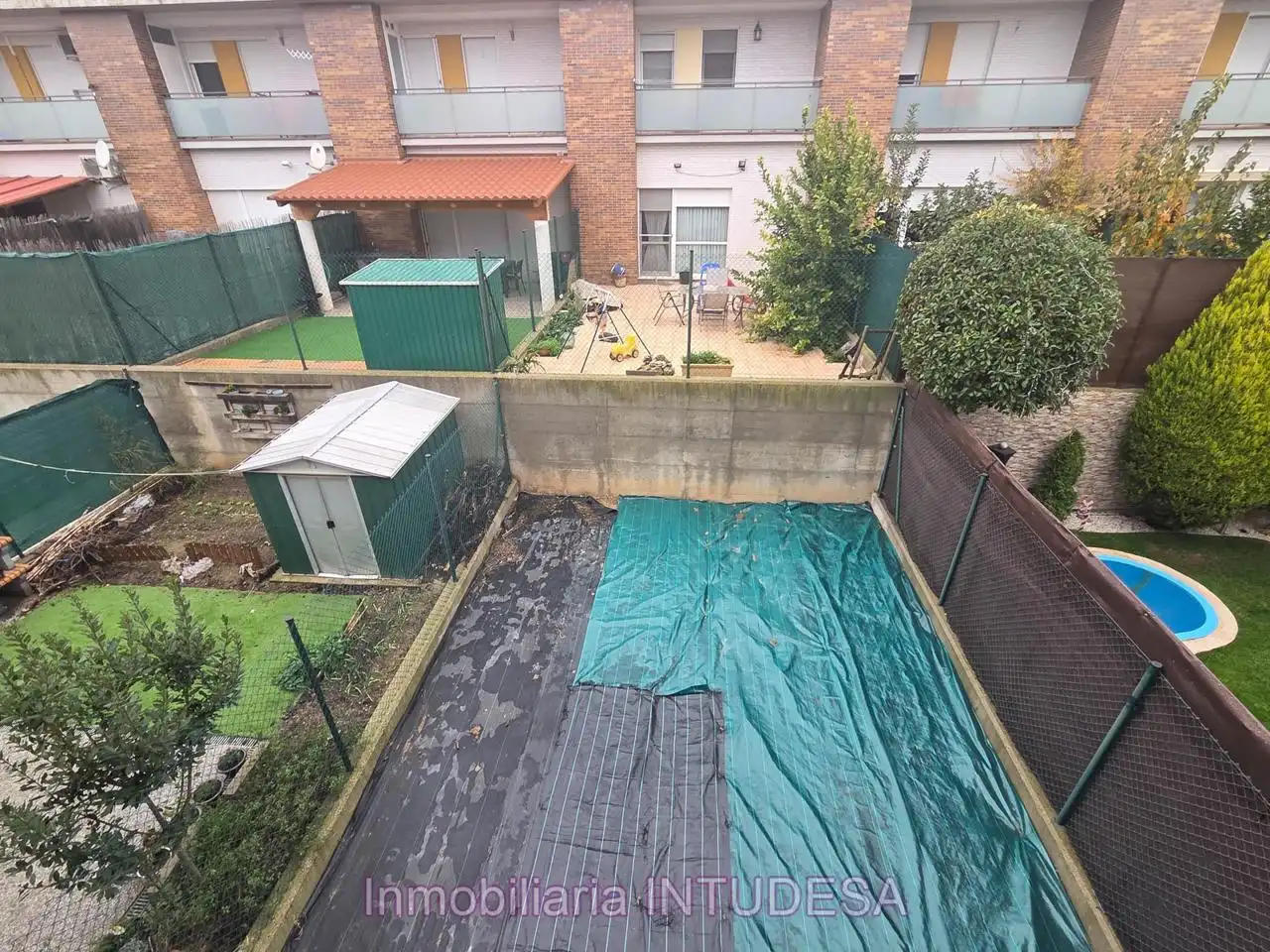 Garden of Detached homes for sale in Murchante  with Air Conditioner, Heating and Private garden