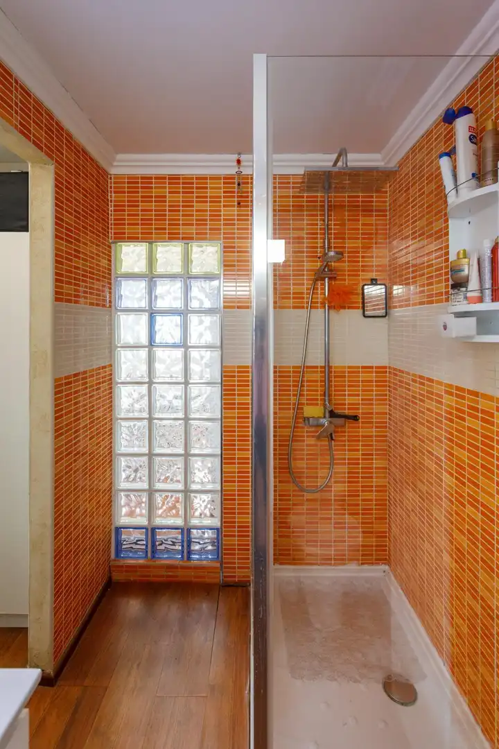Badezimmer von Wohnungen zum Verkauf in Santa Margalida mit Klimaanlage, Heizung und Parkett