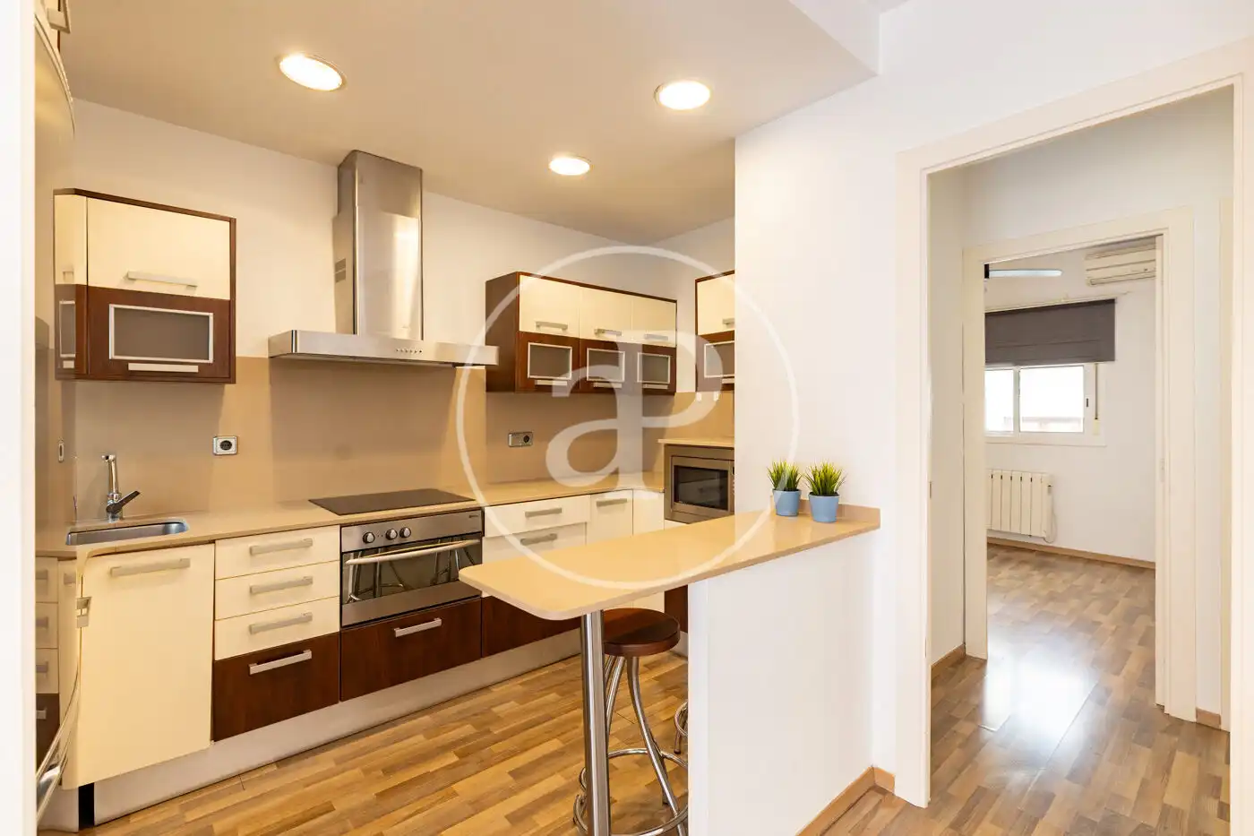 Kitchen of Flat for sale in Barcelona  with Air Conditioner, Heating and Terrace
