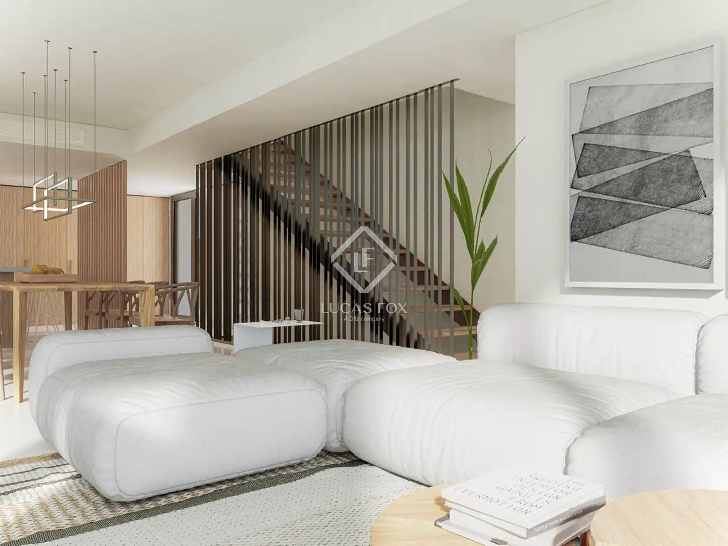 Sala de estar de Casa o chalet en venta en Santa Eulària des Riu con Aire acondicionado, Jardín privado y Terraza
