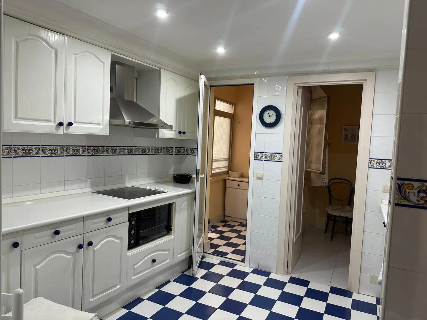 Küche von Wohnung zum Verkauf in Ciudad Real mit Klimaanlage, Heizung und Terrasse